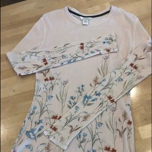 Sundance flowers cotton top long sleeve